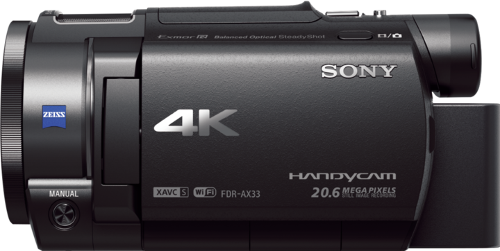 Actual product image Sony Fdr Ax33 (8.29 Mpx, 25p, 10 x)