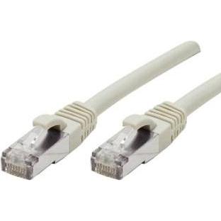 Exertis Connect Patchkabel S/FTP (PiIMF), Cat 6A (EIA/TIA), grau, 0,3 m Patchkabel mit besonders schmalem Knickschut (S/...