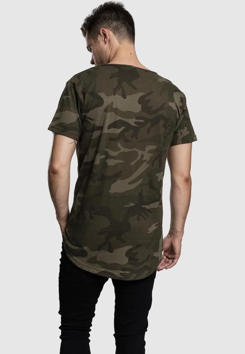 Produktbild Urban Classics Camo Shaped Long Tee (S)