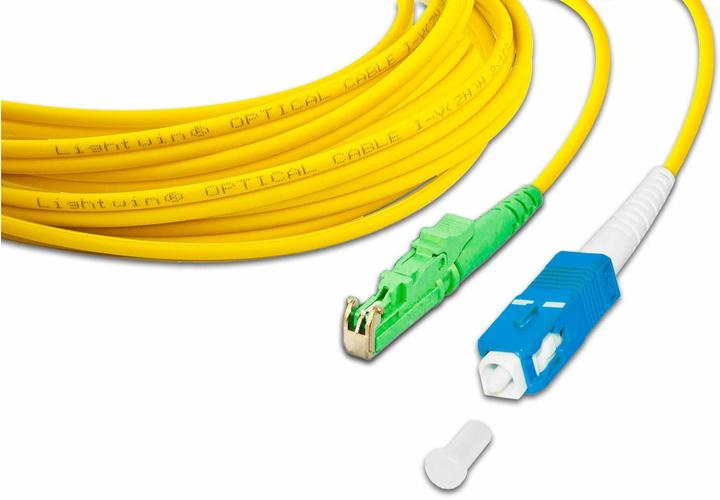 Produktbild Lightwin LWL-Patchkabel LSH/APC-SC, Singlemode, Simplex, 10m (10 m)