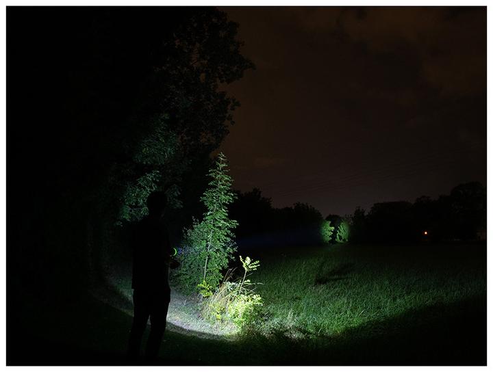 Produktbild Tracer flashlight 3600mAh green (11 cm)