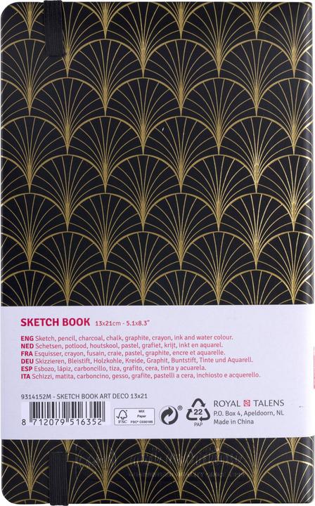 Actual product image Talens 9314152M (A5, Plain, Hardcover)