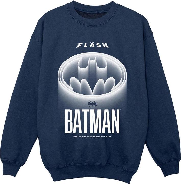 Produktbild The Flash Batman White Logo Sweatshirt Jungen (152, 158)