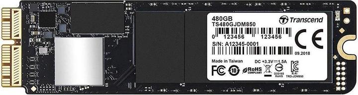 Produktbild Transcend JetDrive 850 (480 GB, M.2 2280)