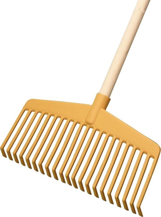 Actual product image Magni JOST leaf broom, yellow