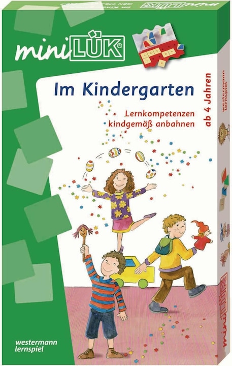 Immagine prodotto miniLÜK-Set. Im Kindergarten (Tedesco, Michele Junga, 2013)