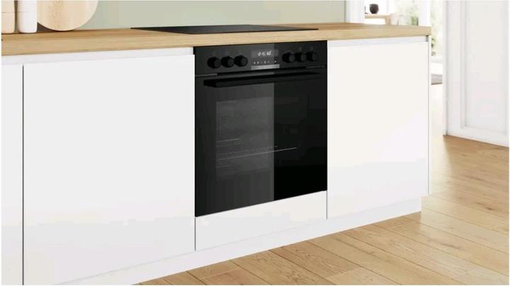 Produktbild Bosch Hausgeräte Built-in cooker set, HEG578BB4 + NIF645CB5E, Built-in cooker, Induction hob, HND675LS62