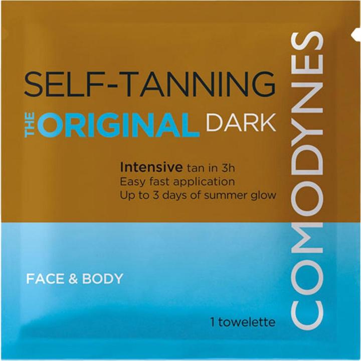 Produktbild Comodynes Self Tanning Tücher dark (Selbstbräunungsschaum)