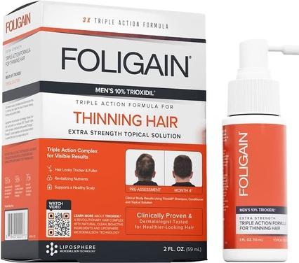 Image du produit Foligain Sérum Anti-Poils Triple Action (59 ml)