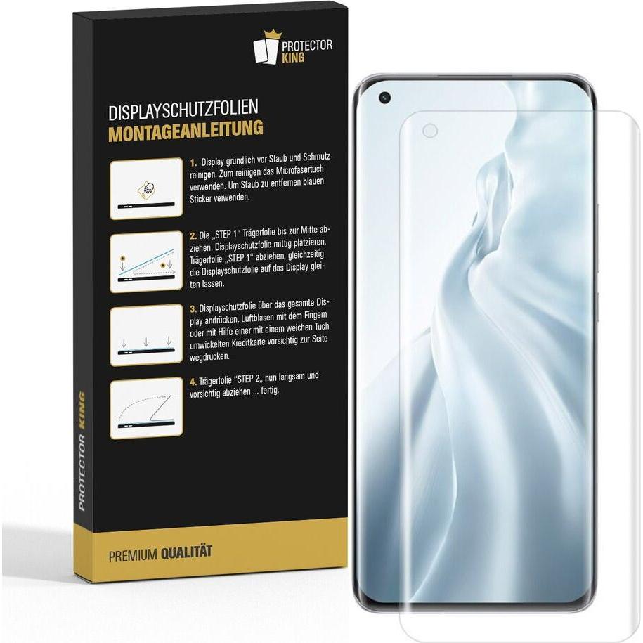 Thumbnail - Protectorking 3x Premium Displayschutzfolie Matt Entspiegelt (3 Stück, Xiaomi Mi 11), Smartphone Schutzfolie