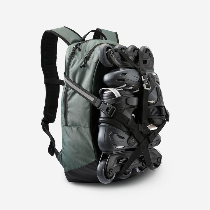 Actual product image Oxelo 20-litre Inline Skating Backpack BP100 (20 l)