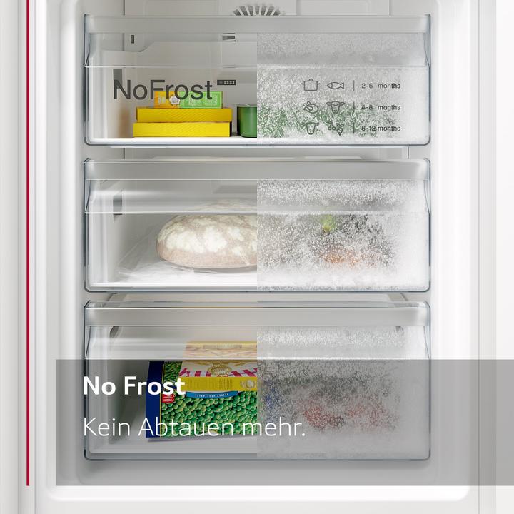 Image du produit Neff Ensemble réfrigérateur-congélateur encastrable et accessoires, KI7861FE0 + KS1870Z0, KGMK178NF1 (184 l)