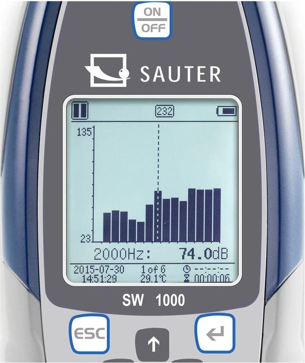 Produktbild Sauter SchallpegelMessgerät