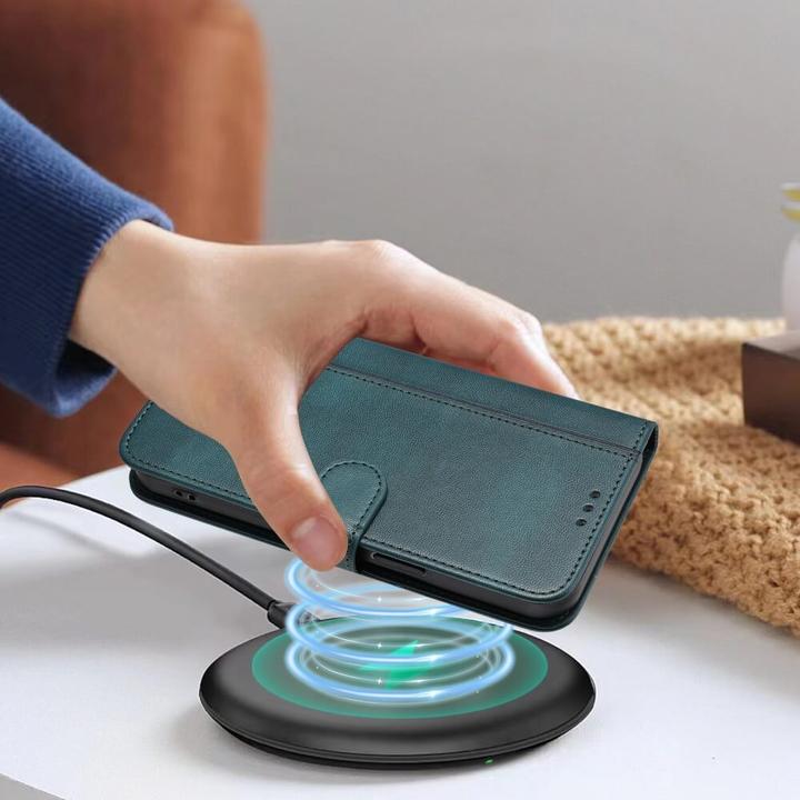 Produktbild Cover-Discount HONOR Magic7 Lite – Wildleder Look Etui im Vintage Design (Honor Magic7 Lite)