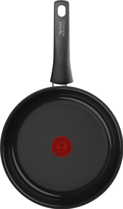 Actual product image Tefal Frying pan Renew Black On 24cm (24 cm, Frying pan, Aluminium)