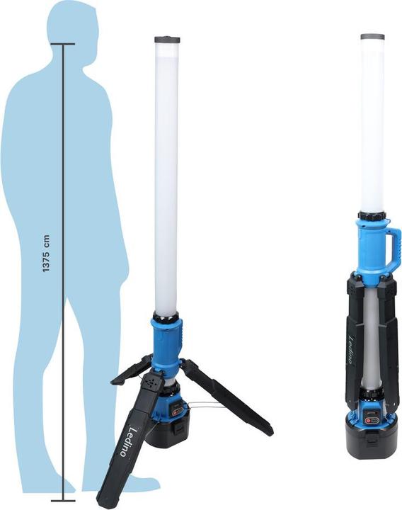 Produktbild Ledino 60W LED-Lichtsäule Rath 60M für verschiedene Akkus (6500 lm)