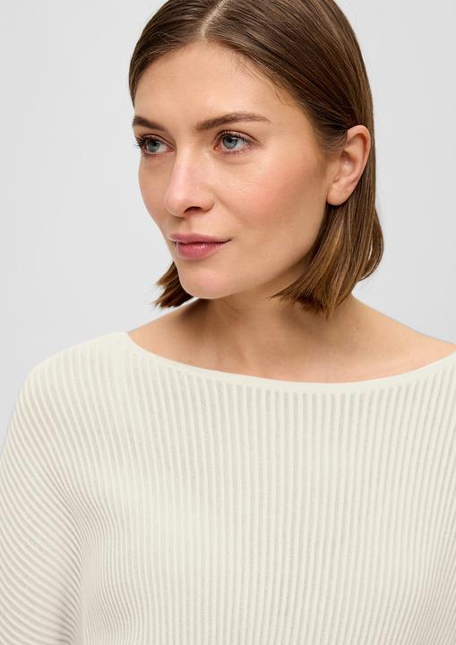 Image du produit S.Oliver Strickpullover Rippstrickpullover aus Viskosemix (42)