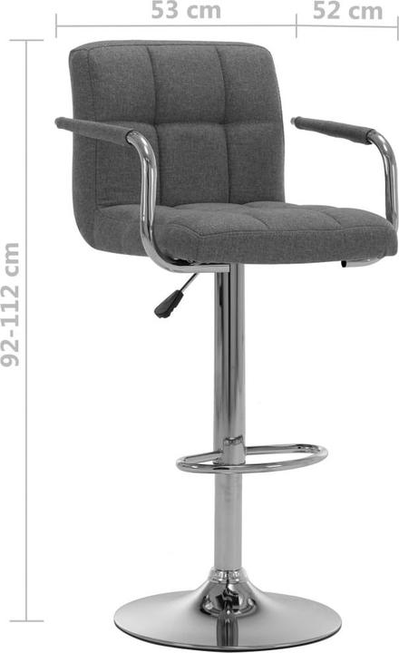 Produktbild vidaXL Barhocker