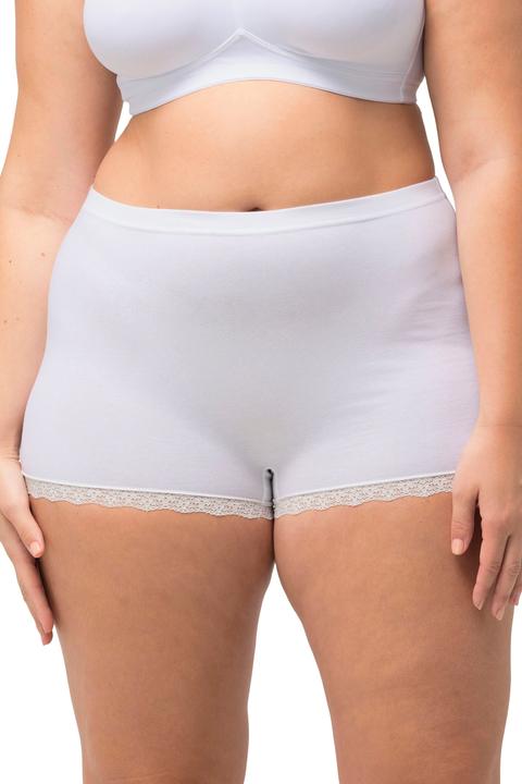 Produktbild Ulla Popken Pantys, 3er-Pack, Spitze, Punkte (46, 48)