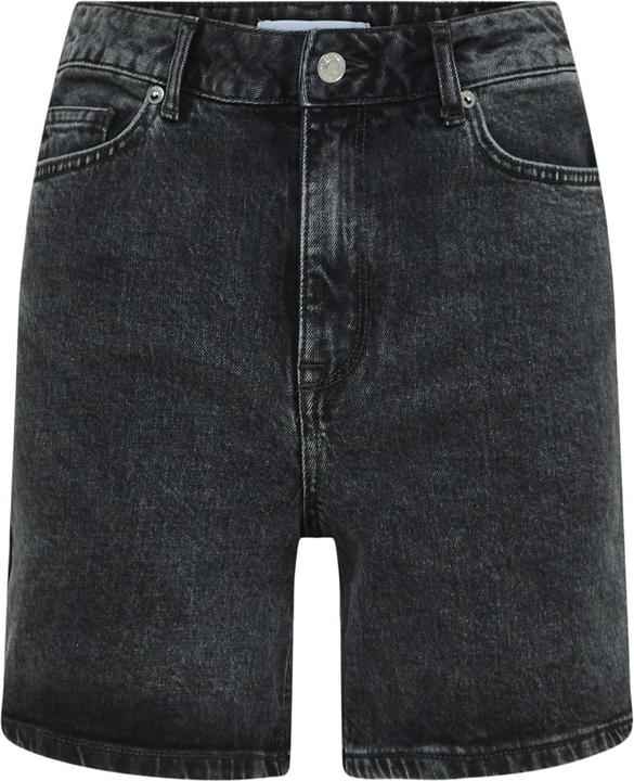 Actual product image Selected Femme Black High Waist Jean Shorts (40)