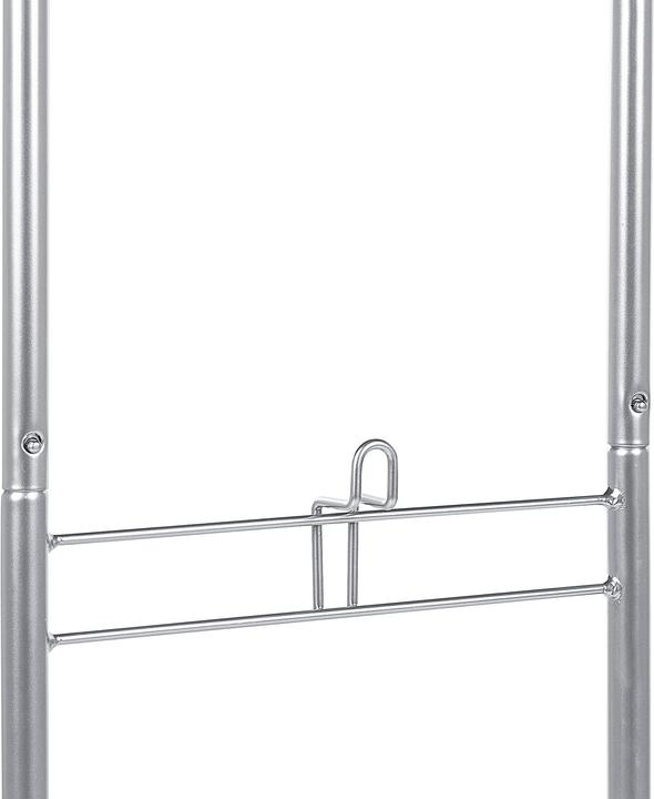 Image du produit Beliani Supports pour paniers argentés sur roulettes en lot de 3 AYAPAL (3 x)
