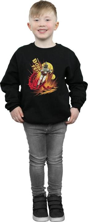 Image du produit Star Wars - Sweat BOBA FETT ROCKET POWERED - Garçon (116)