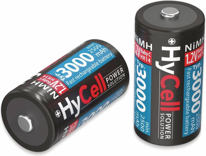 Produktbild HyCell Baby (C)-Akku NiMH HR14 3000 m (2 Stk., C, 2500 mAh)