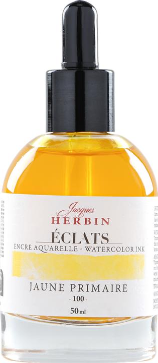Produktbild Jacques Herbin Aquarelltine Éclats (Gelb, 50 Stk.)