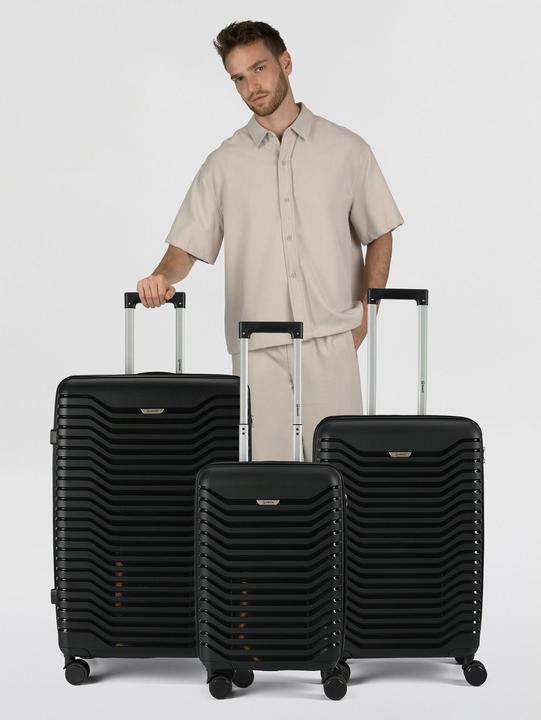 Actual product image Benzi 5820 4 Rollen Kofferset 3-teilig (191 l)