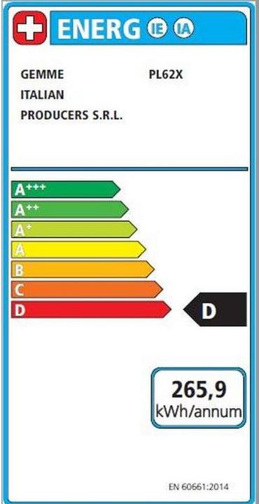 Energie-Label Lelit Mara PL62X