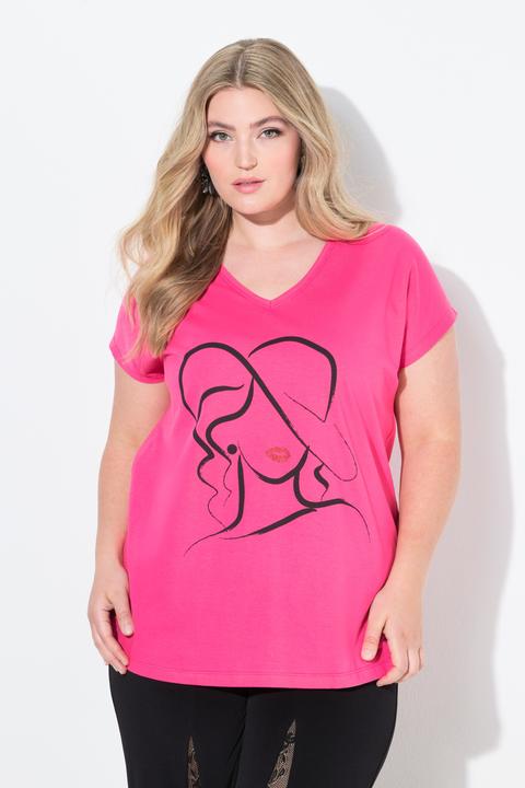 Image du produit Miamoda T-shirt motif femmes, coupe confortable (46)