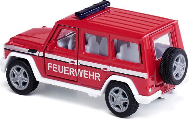 Produktbild Siku Mercedes AMG G 65 Feuerwehr Super Serie, 1:50, 155x75x65 mm, Metall, ab 3+