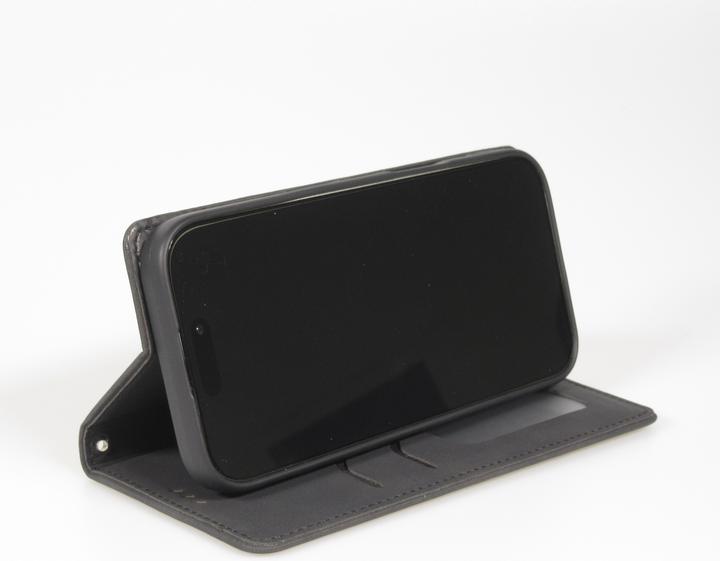 Image du produit PhoneLook Etui cuir Flip Wallet vintage avec fermeture aimantée et compartiment cartes (Apple iPhone 17)