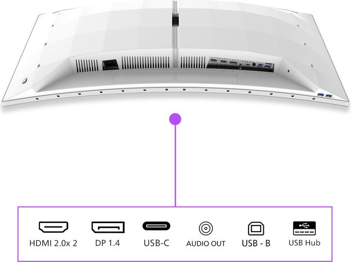 Actual product image Philips Evnia 34M2C8600 (3440 x 1440 pixels, 34")