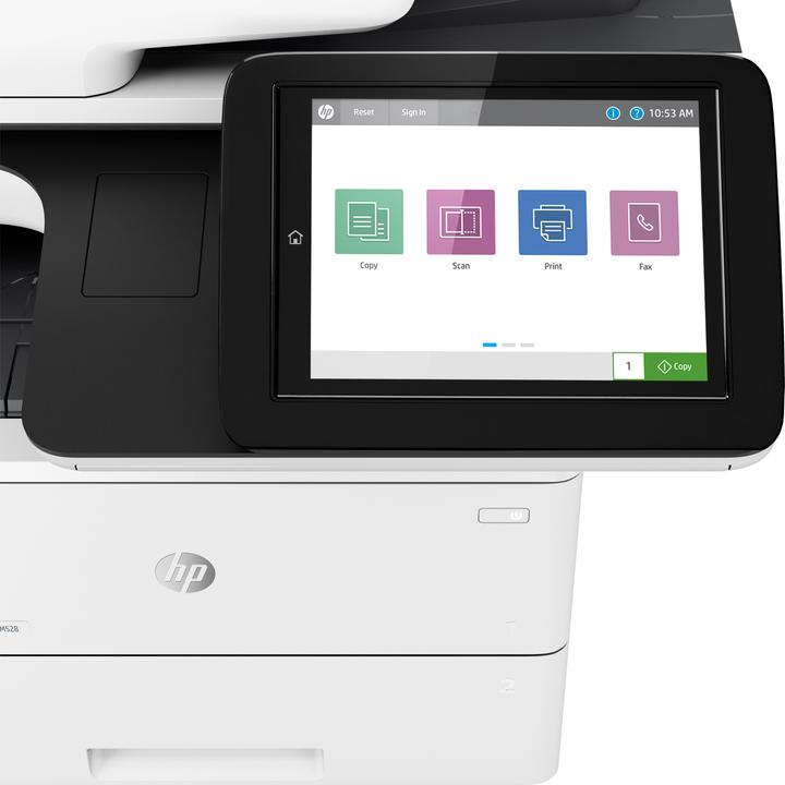 Actual product image HP M528f LaserJet Enterprise (Laser, Black and white)