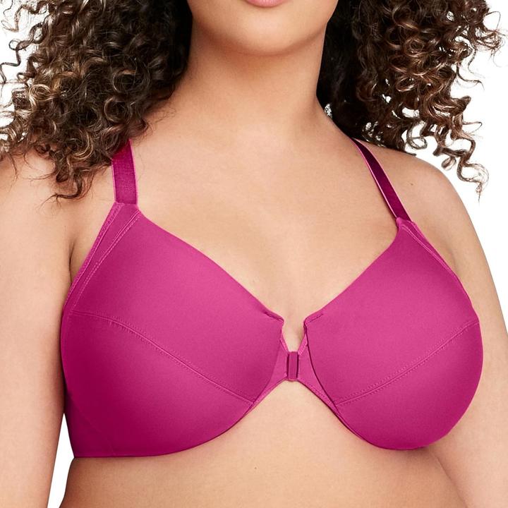 Actual product image Glamorise Front Close Wonderwire Bra (40 D)