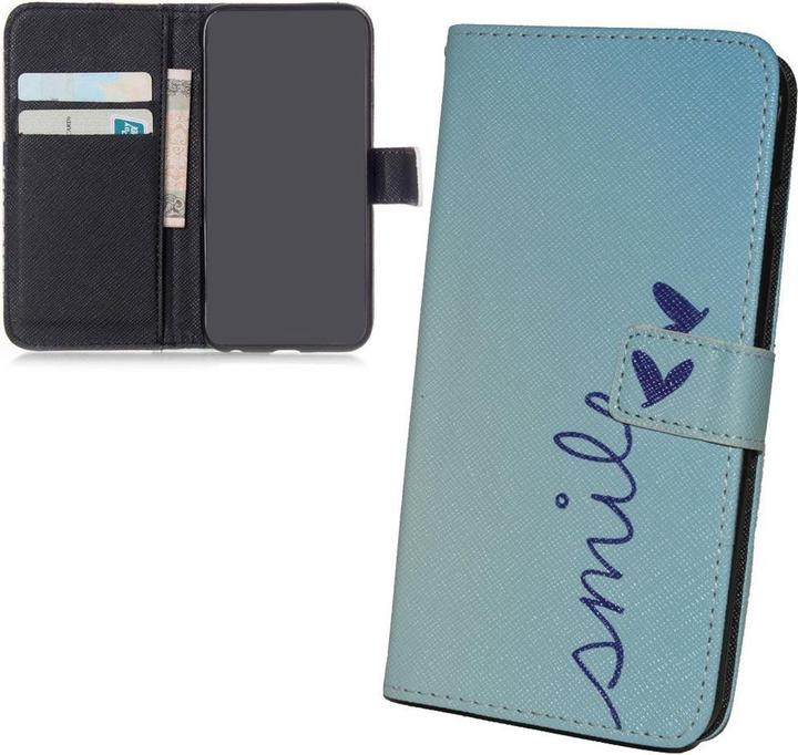 Actual product image König Design Protective Case for Sony Xperia M5 Smile Blue Case Cover + 1 Armour Protection Glass New (Sony Xperia M5)