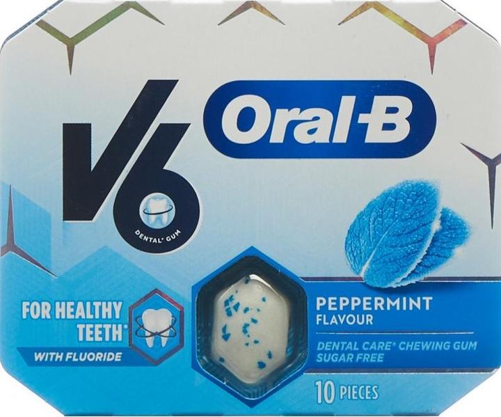 Immagine prodotto V6 OralB Kaugummi Peppermint (12 pz., 310 g)