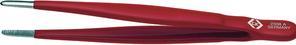 Actual product image C.K Magma Precision tweezers blunt 145