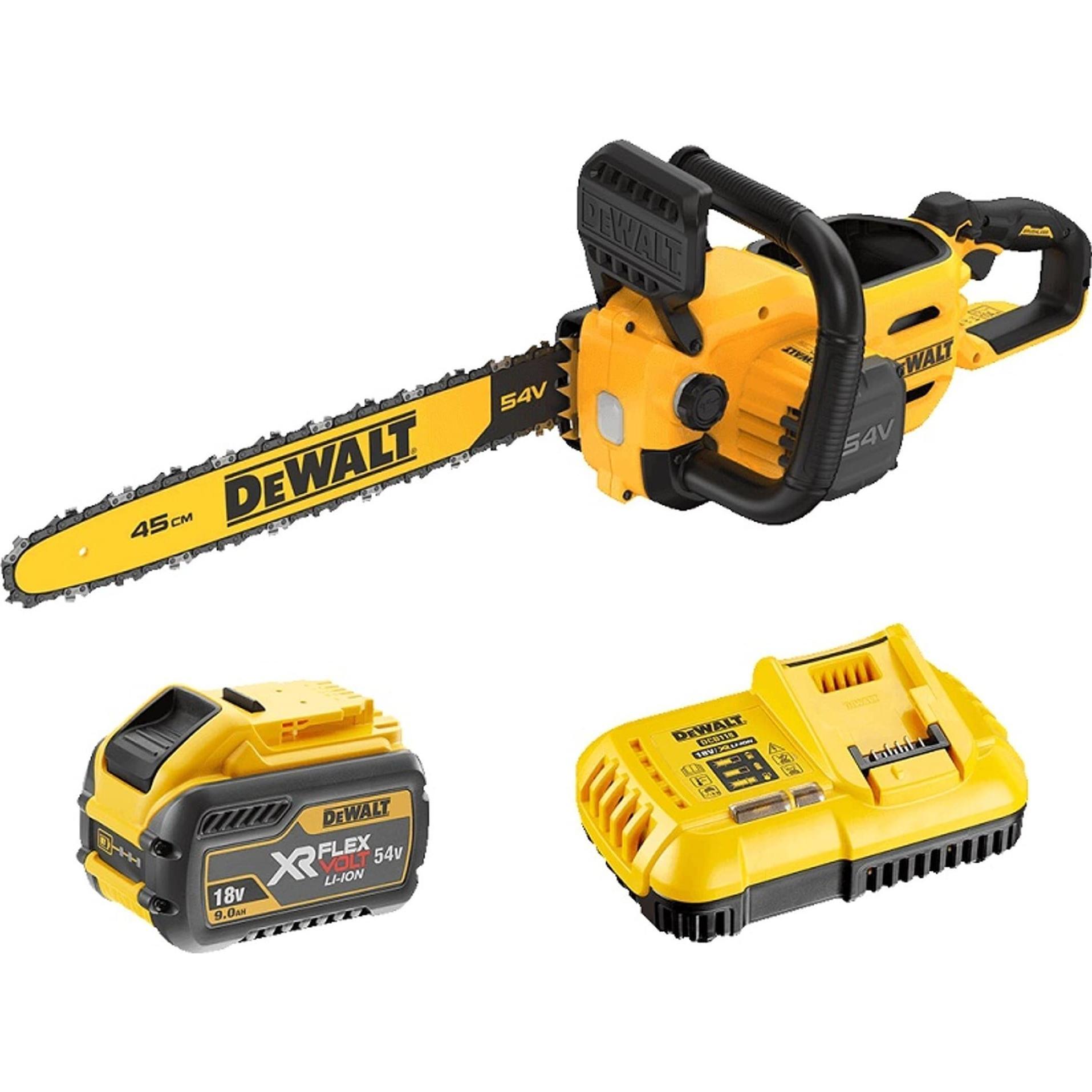 DeWalt, Kettensäge, DCMCS574X1 (Akku Kettensäge)