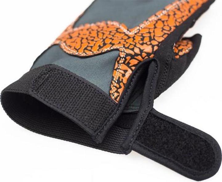 Produktbild HMS Turnhandschuhe Orange/Grau rM (M)