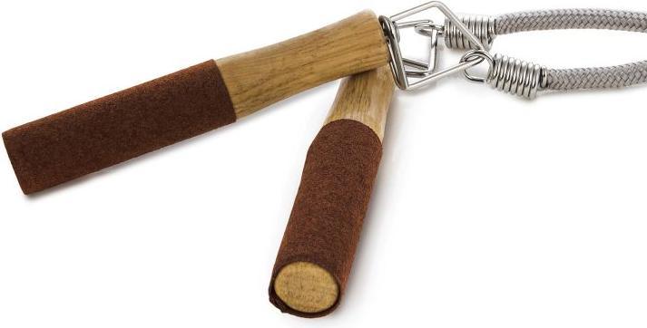 Actual product image Body Sculpture Skipping rope with wooden handles (275 cm)