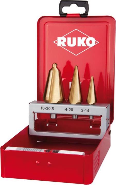 Actual product image Ruko Sheet metal peeling drill set (16 - 30.5 mm, 3 - 14 millimetres, 4 - 20)