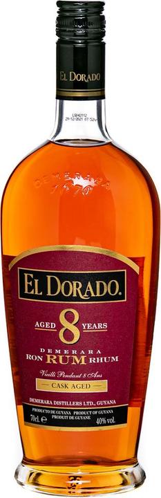 Immagine prodotto El Dorado 8 anni (1 x 70 cl)