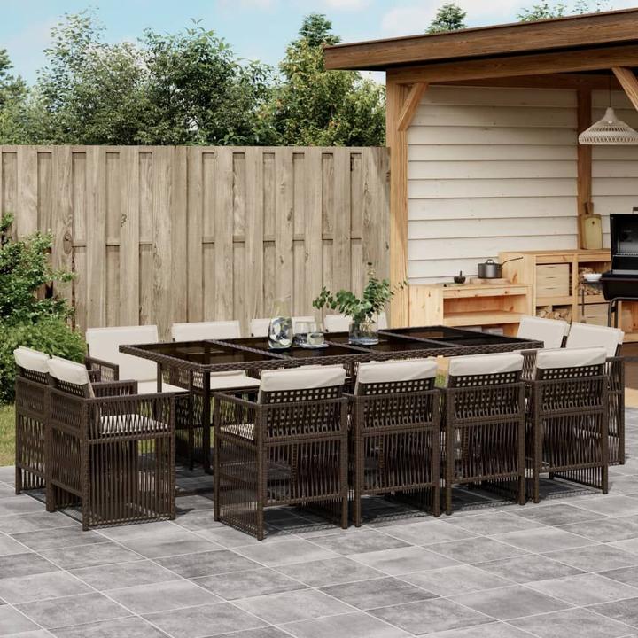 Produktbild vidaXL Garten Essgruppe (220 x 106 x 73 cm)