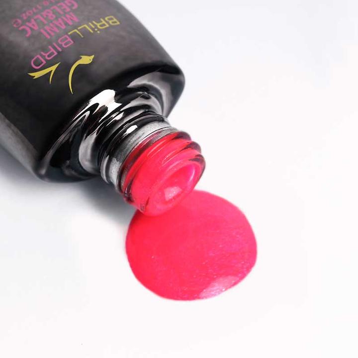 Image du produit BrillBird Mani Gel&Lac 15ml #F7 (Vernis à ongles effet gel)