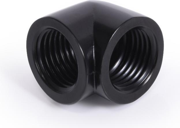 Image du produit Alphacool Adaptateur pour glaçon 90 degrés G1/4 pouce FF sur G1/4 pouce FF