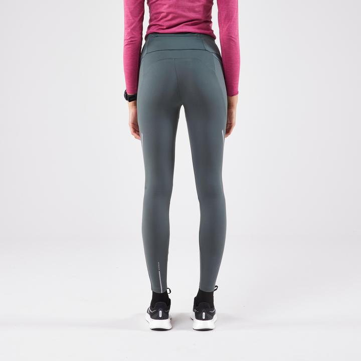 Produktbild Kiprun Lauftights lang Damen - Run 500 Warm grün (W33/L31)