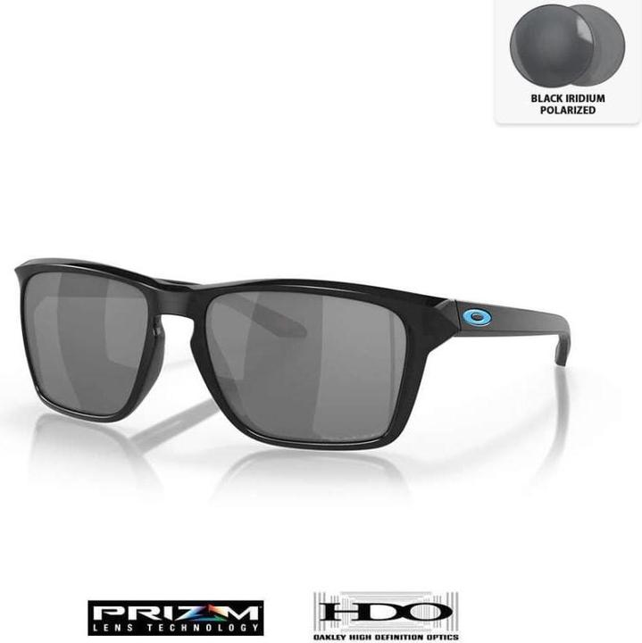 Produktbild Oakley Sylas Sonnenbrille - Schwarz Iridium Polarisierte Gläser - Schwarzes Gestell