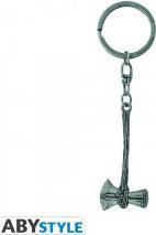 Actual product image ABYstyle MARVEL - Porte-Clés Metal 3D - Marteau-Hâche de Thor - Stormbreaker